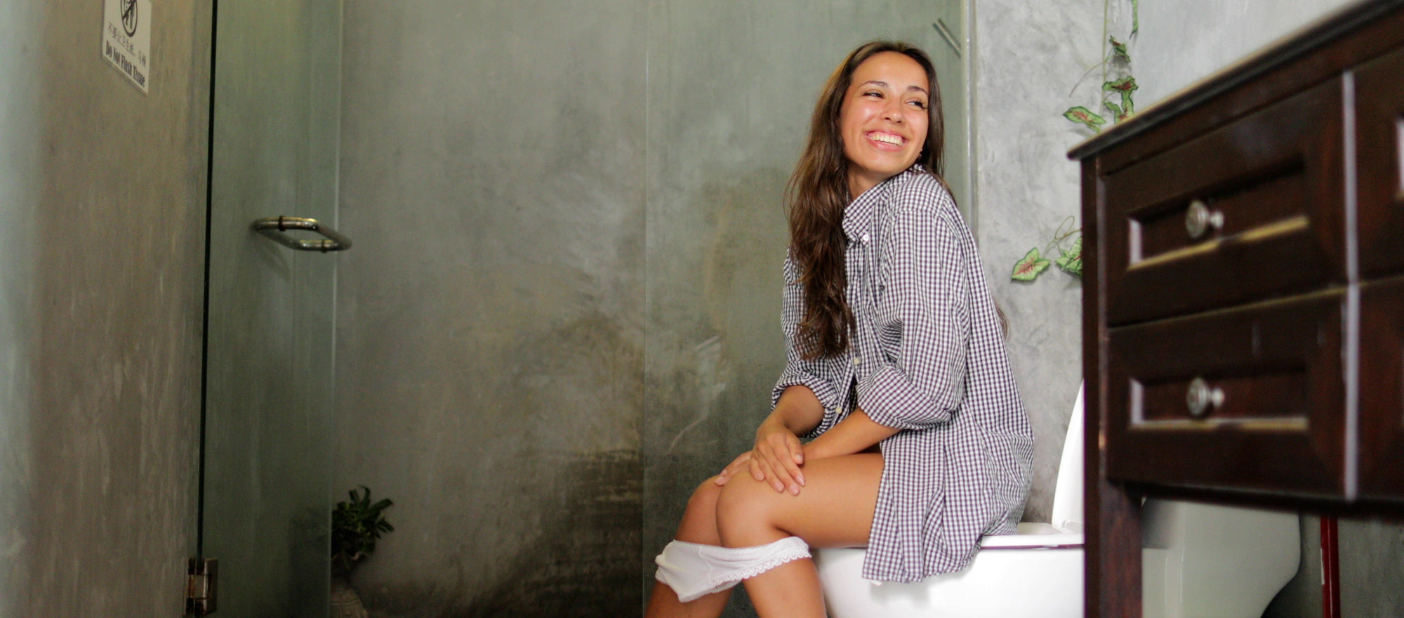 Po-Duschen für einen glücklichen Hintern