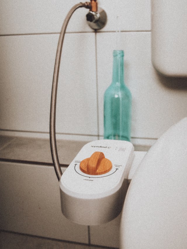 Po-Dusche mechanische Bedienung